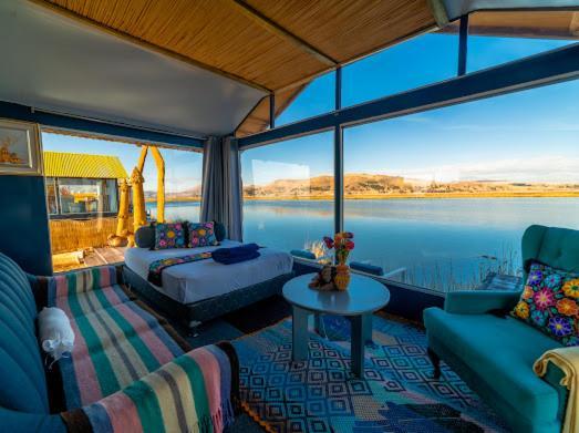 Kay Pacha Lodge Lago Titicaca All Inclusive Puno Quarto foto